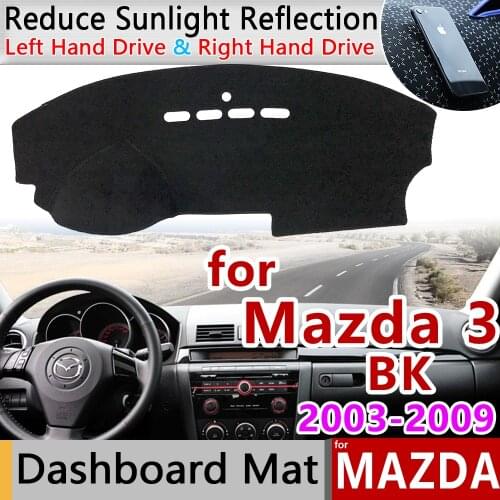For Mazda 3 BK 2003 2004 2005 2006 2007 2008 2009 MK1 Anti-Slip Mat Dashboard Cover Pad Sunshade Dashmat Accessories for Mazda3