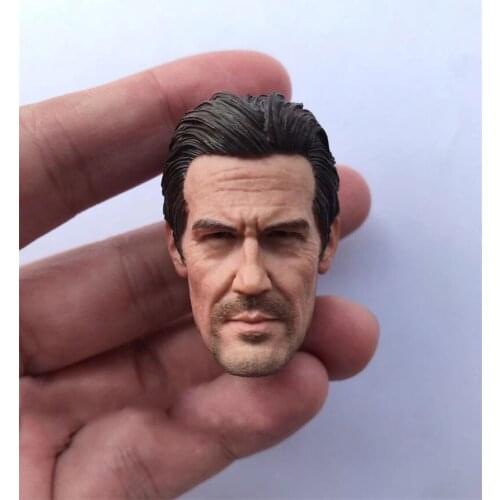 In Stock For Sale 1/6th Josh Brolin Male Head Sculpture For Usual 12inch Doll Action Figure