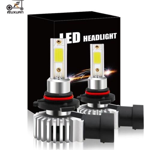 FUXUAN2PCS 100W 26000LM 9005 9006 9012 H1 H3 Conversion Kit COB Bulb H4 LED H11 H7 LED Car Headlight Car Lights Auto Accessories