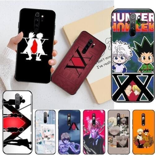 HPCHCJHM Anime Hunter X hunter 3 TPU black Phone Case Cover Hull for Redmi 8A Note 9 8 8T 7 6 6A 5 5A 4 4X 4A Go Pro