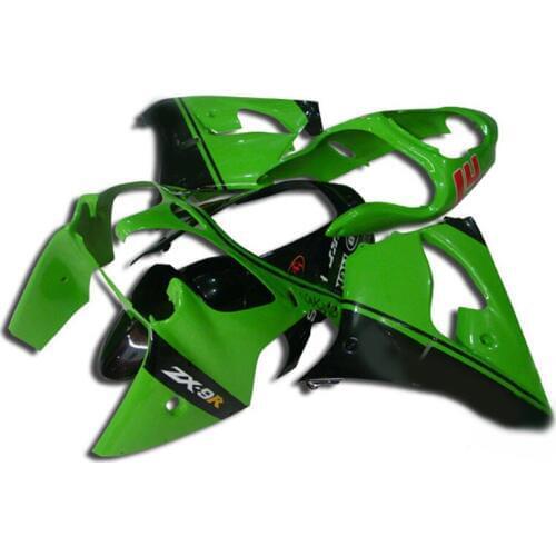 K267 ABS Plastic green Fairing kit for KAWASAKI Ninja ZX9R 00 01 ZX-9R ZX 9R 2000 2001 Motorcycle Fairings set+7 gifts