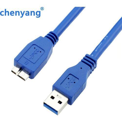 0.3M-5.0M USB 3.0 Male A to Micro B Cable Cord Adapter Converter For External Hard Drive Disk HDD High Speed