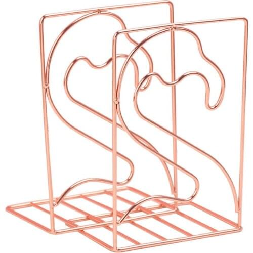 Metal Multifunctional Portable Book Stand Reading Bookshelf Fordable Document Book Holder Office Accessories 2021