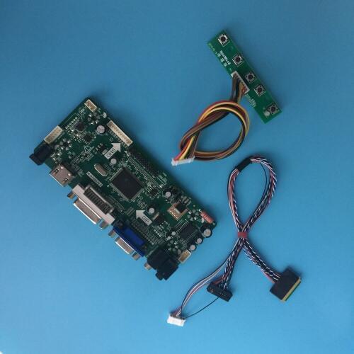 Kit for B140XTN03.6 Screen Panel M.NT68676 40pin LCD VGA LED DIY AUO Display 1366X768 Controller board DVI HDMI 14"