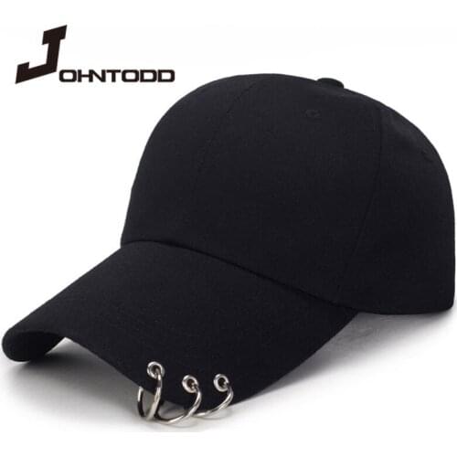 2021 New Fashion Summer Men Women Solid Color Snapback Breathable Simplicity Hat Boys Ring Baseball Cap Garros Hat Adjustable