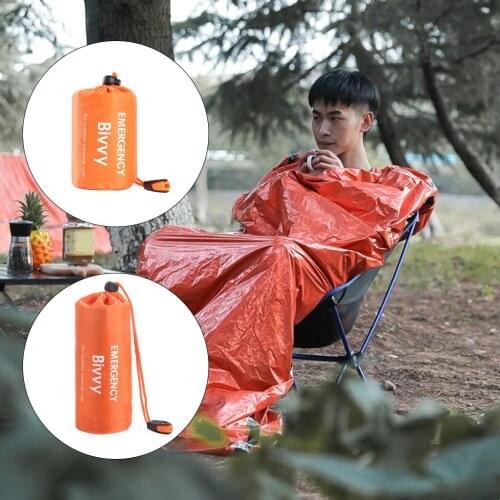 Outdoor Emergency First Aid Sleeping Bag Traveling Camping Hiking Survival Tool Blanket Storage Bags