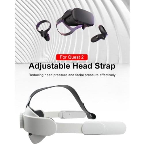 Adjustable Head Strap VR Headset Strap For Oculus Quest 2 Comfortable Headset For Oculus Quest 2 Game Accessories