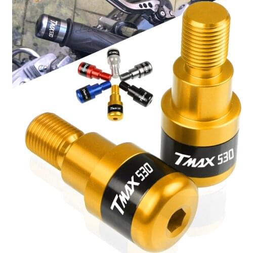 Moto Handle Bar Handlebar Grips Ends Hand Cap For YAMAHA TMAX T-Max 500 530 TMAX530 2015 2016 2017 2018 2019 Handlebar Grips End