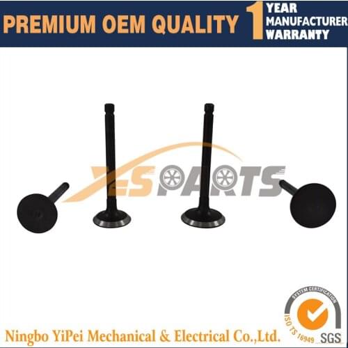 Engine Valve Train Z602 Valve IN And Z602 Valve EX For Kubota