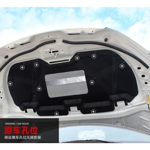 Thermal insulation cotton sound insulation cotton heat insulation pad For 301 C-Elysee 2013-2017