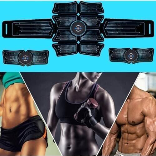Toner Massage Hip Trainer Exercise USB Charging Home Fitness Muscle Abdominal Stimulator Easy Operate Fat Burning Effective Gym