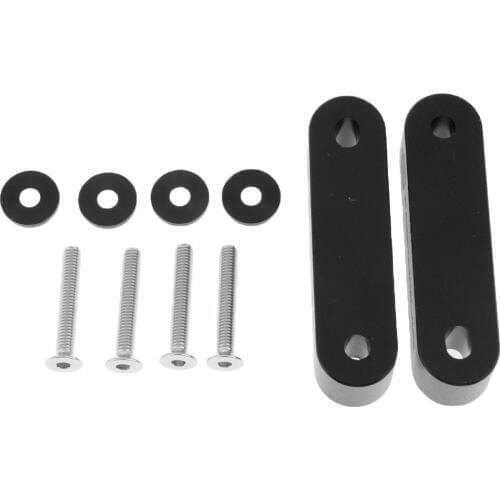 Universal Fit Practical Aluminum Alloy Hood Spacer Risers Set Kit aluminum alloy
