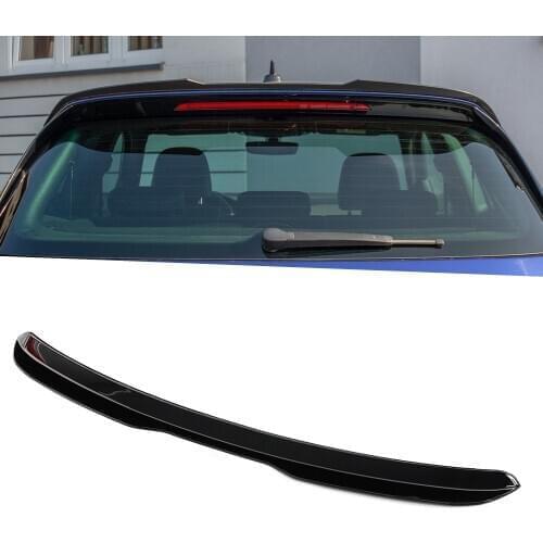 Rear Wing Roof Spoiler Refit for Maxton Style Fits for Volkswagen Golf 7/7.5 R 2013 2014 2015 2016 2017 2018- 2020 Gloss Black