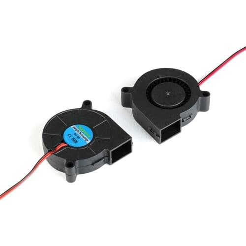 50mm Blower Fan Cooling 5v 12V Sleeve DC 5 12 Volt 2Pins Heastink Heat Sink Blowing Radiator Cooling Brushless Cooler