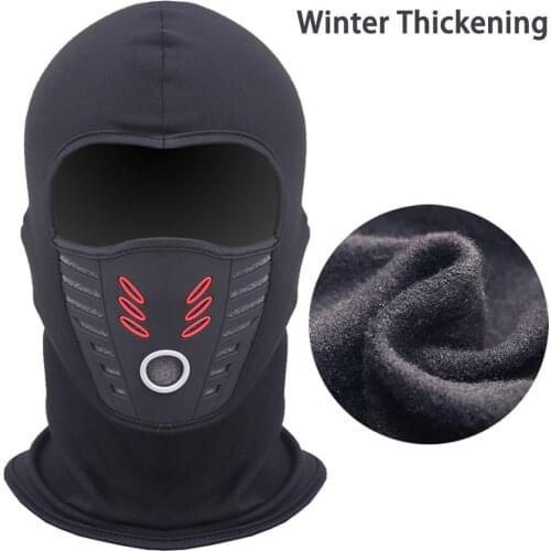 Cold Weather Windproof Thermal Fleece Neck Warm Balaclava Waterproof FaceMask