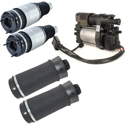 5 PCS Air Suspensions & Compressor For Jeep Grand Cherokee MK IV V6 V8 68029903AE 68041137AC 68029911AB 2011-2016