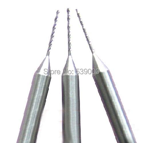 10x 1mm Micro Mini Carbide Drill Bit PCB CNC Dremel Jewelry Work Rotary Tools