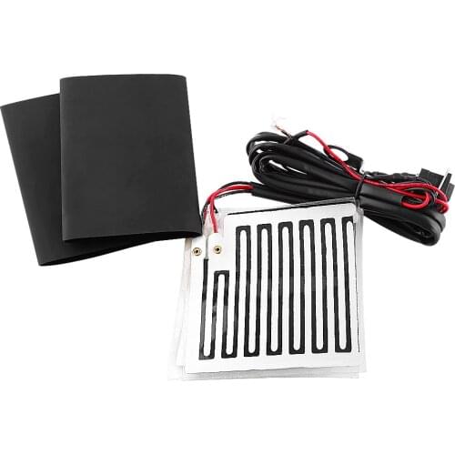 12V Winter Heated Grip Pads Inserts Handlebar Hand Warmers Fits Universal Grip ATV Motorcycle