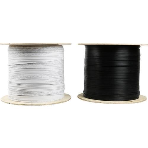 5000m/Roll Outdoor 1Core Singlemode Wire Fiber Optic Patch Cord Drop Wire Cable LSZH G657A Jacket Armored Fiber optic Cable
