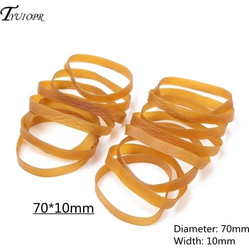 70*10mm High Elastic Round Elastic Band Rubber Band Elastic Cord for School Factory Package Supplies Accessories