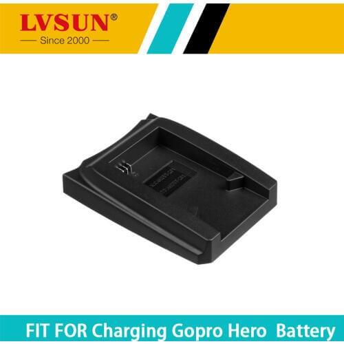 LVSUN AHDBT-301 302 201 Rechargeable Battery Adapter Case Plate for Gopro Hero 3 3+ 3 Plus Batteries Charger