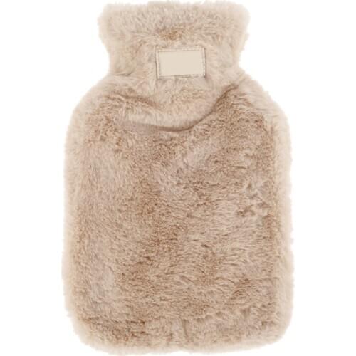 1800ml Hot Water Bottle Soft To Keep Warm In Winter Portable And Reusable Protection Plush Covering Washable And Leak-proof