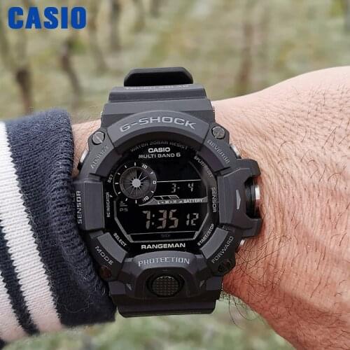 Casio watch men Sixth bureau electric wave LED sport quartz Tough solar men watch relogio masculino часы мужские GW-9400-1B