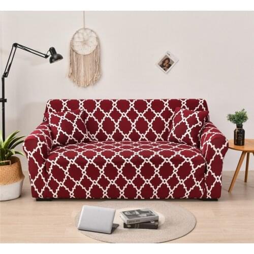 Dark Grey Sofa Cover Polyester Sofa Covers for Living Room Elastic Couch Cover Slipcovers Chair Protector Send From Spain Solid