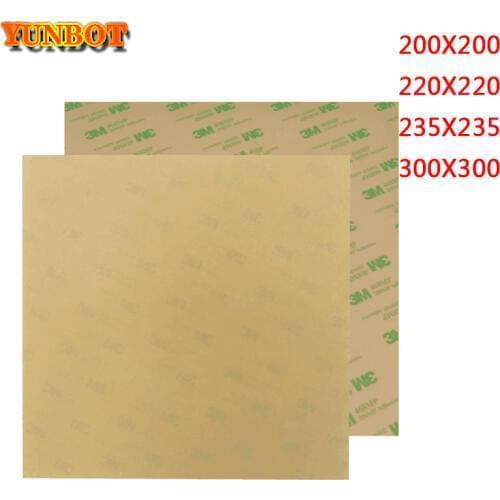 3D Printer Parts Cold PEI Frosted 3D Print Build Surface Polyetherimide Cold PEI Sheet 0.3mm Thickness For Creality CR10 Ender-3