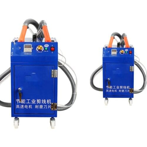 JAHUI-880 Automatic Double-Head Garment Trimming Machine 220V Thin And Thick Home Textile Thread Trimming Machine Cutting Tool