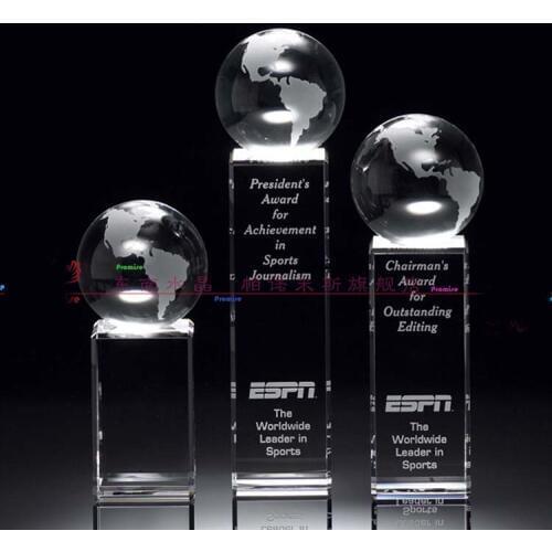 2020 Customize Custom Business Trophy -multinational corporation company enterprise team High grade crystal Trophy statue