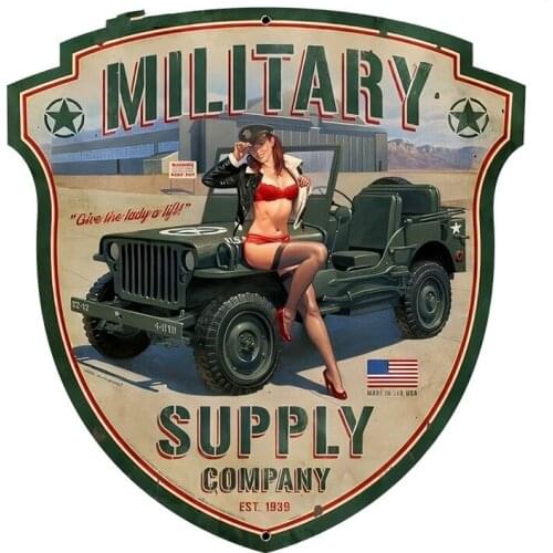 12cm*13cm Creative Army Supply Beauty Car Stickers Pvc Personality Auto and Motorcycle Bumper Windshield Decoration Decals