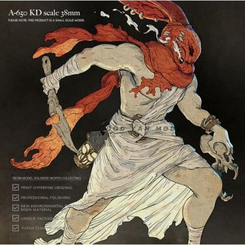 38mm Resin model kits figure beauty colorless and self-assembled A-650