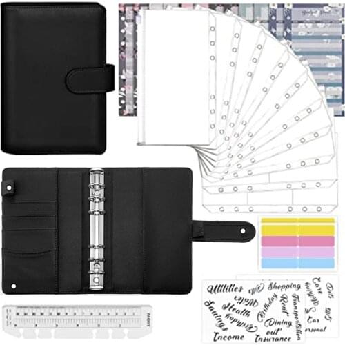 Budget Binder Set-28 Pieces of Budget Binder,Money Saving Binder, Cash Envelope for Budget and Financial Management