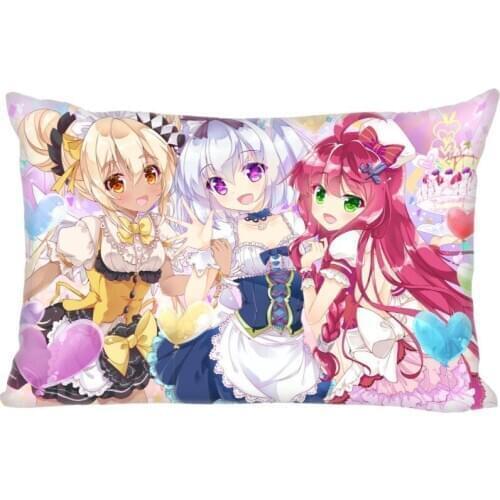 Custom 1000-Chan Pillow Cover Rectangle Zippered Classic Fashion 50X75cm Two sided Prints Pillow Case