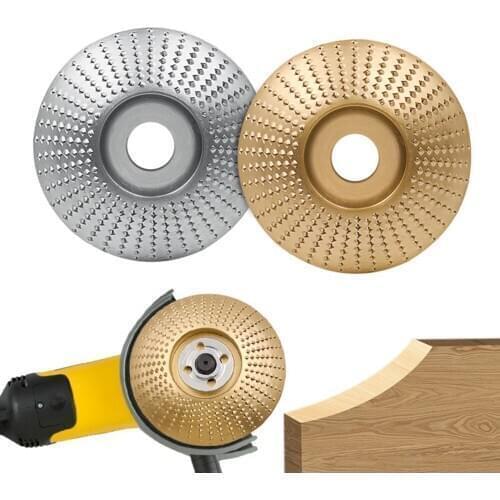 Angle Grinder Disc Wood Tungsten Carbide Grinding Wheel Carving Abrasive Disc Cutter Wood Working Tool for Sanding Carving Shap