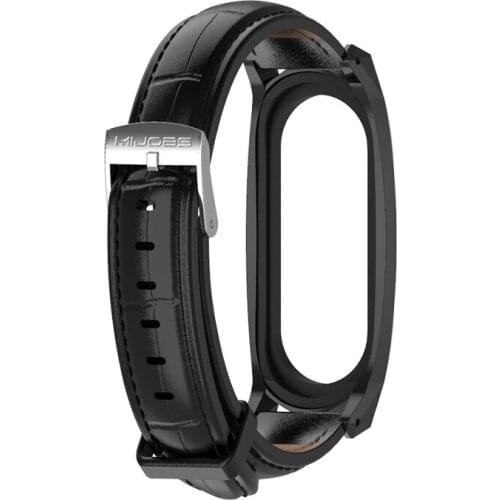 High Quality Lady Leather Strap For Xiaomi Mi Band 3/4/5/6 Replacement Wrist Band Fashion Smart Watch Pin Buckle Watchband