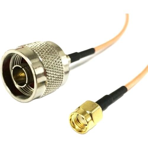 Wifi Antenna Extension Cable RP SMA Male plug with socket Switch N Male Pigtail adapter RG316 15cm/30cm/50cm Wholesale