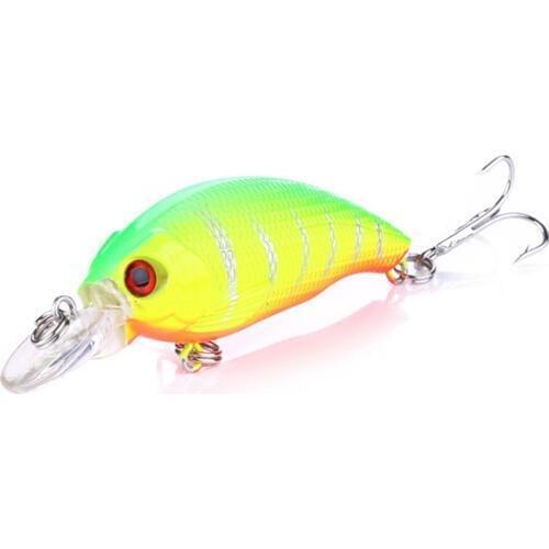 1pcs Hard Bait Minnow Fishing Lures 7.5cm/8.4g Wobbler Floating Treble Hooks Artificial Swimbait Crankbait Fishing Tackle