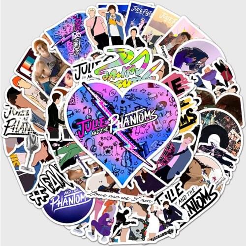 10/50pcs Boy Star Graffiti Sticker Julie And The Phantoms Sticker For Children Decals For Suitcase Guitar Fridge Car Gifts Toys