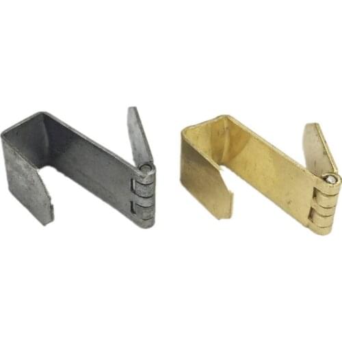 2pcs/Lot 9.5mm Golden Silver Metal Hinge Replacement For ZP Zorro Kerosene Lighter Universal DIY Repair Accessories Inner Parts