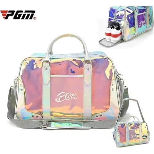 PGM 2 in 1 Golf Clothing Bag Large Capacity Golf Shoes Bag for Outdoor Sport Golf Travel Package Fashion Colorful Bags
