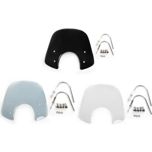 Artudatech Windshield Windscreen fit for Vespa LX50 LX125 LX150 GT200 GTS250ie GTS300 Super Motorcycle Accessories Parts
