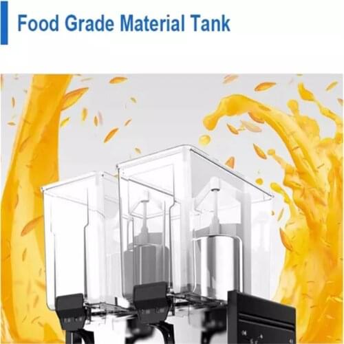 Automatic Hot&Cold Drink Machine Beverage Machine Four Tank Commercial Fruit Dispenser Double-Temperature Juicer