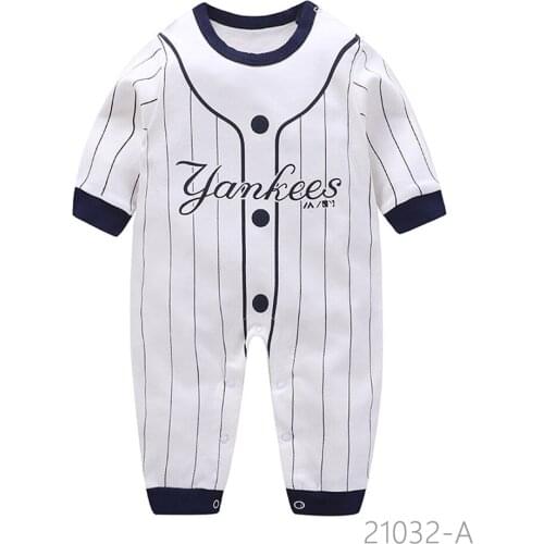 2021 Cheap Cotton Babi Boy Summer Romper Full Sleeve Baby Clothing 1 Piece Summer Unisex Toddler Baby Clothes for Girl Boy