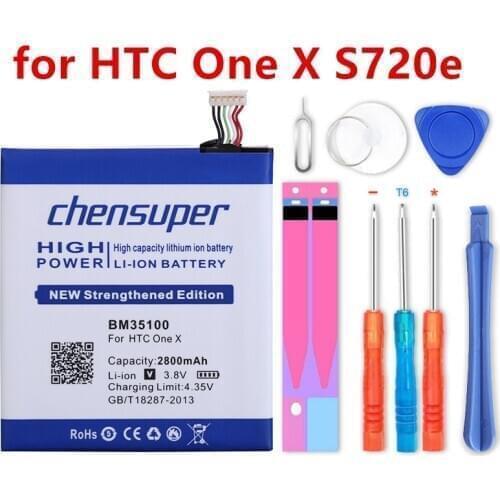 Chensuper 2900mAh BM35100 BJ83100 Li-ion Phone Battery for HTC One X S720e / One S Z520e Cell phone Battery