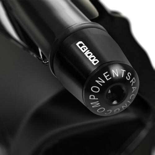 Motorcycle 7/8" 22MM Handlebar Hand Grips Handle Bar End Cap For Honda CB1000R CB 1000R CB1000 R 2008-2016 2013 2014 2015