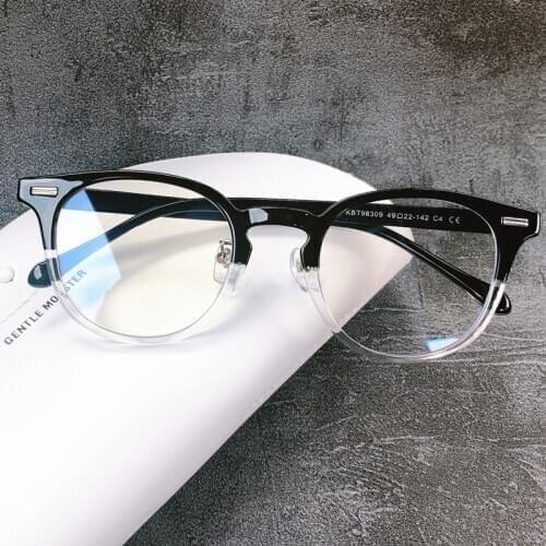 TR90 Transparent Glasses Frame Women Men Vintage Square Eyeglasses Frames Optical Myopia Prescription Frame Clear Eyewear Oculos