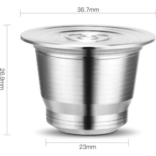ICafilas For Nespresso Refillable Coffee Capsule Pod Stainless Steel Espresso Coffee filters and Tamper Wholesale