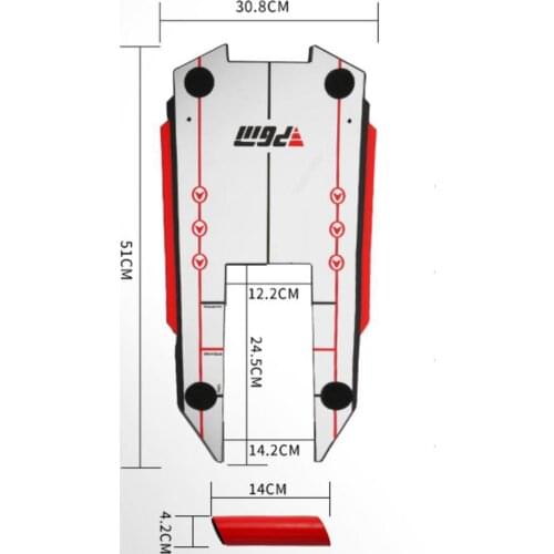 Portable Golf Putting Mirror Training Aid Putter Swing Trainer